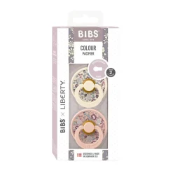Bibs Liberty 2Pk Colour Latex Str.2, Eloise - Blush Mix