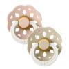 Bibs 2Pk Boheme Glow Latex Str.2, Blush/Vanilla Night