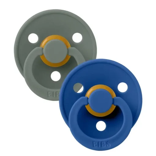Bibs 2Pk Colour Lat Str.2 Pine/Cornflower
