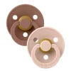 Bibs 2Pk Colour Latex Str.2, Woodchuck/Blush