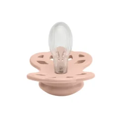 Bibs 2Pk Infinity Silikone Str.2 Blush/Woodchuck
