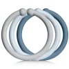 Bibs 12Pk Loops, Baby Blue/Cloud/Petrol