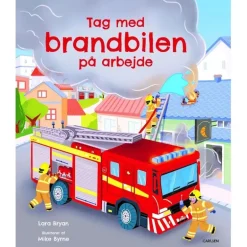 Bog Tag Med Brandbilen Pa Arbejde