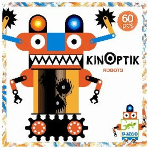 Djeco Kinoptik, Robotter - 58 Dele