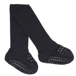Gobabygo Bamboo Non-Slip Sokker 6-12Mdr. - Dark Blue
