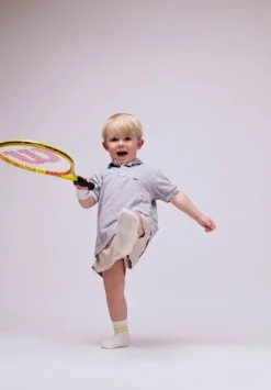 Gobabygo Skridsikre Sports Strømper Str.23-26 - Gul