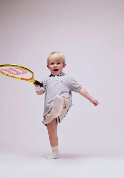 Gobabygo Skridsikre Sports Strømper Str.17-19 - Gul
