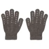 Gobabygo Uld Non-Slip Handsker 2-3Ar - Brown Melange