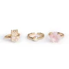 Great Pretenders 3Pk Foxy Floral Rings