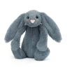 Jellycat Bashful Kanin, Dusky Blue Lille 18 Cm