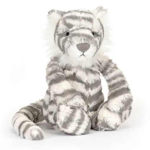 Jellycat Bashful Snetiger, Mellem 31 Cm