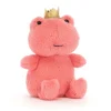 Jellycat Fro Med Krone, Pink 12 Cm