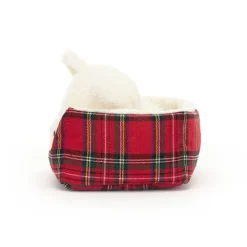 Jellycat Play, Napping Nipper, Westie 10Cm.