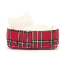 Jellycat Play, Napping Nipper, Westie 10Cm.