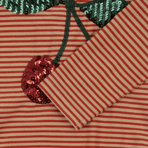 Konges Slojd Jade Ls Swimsuit Str.2 Ar, Glitter Stripe