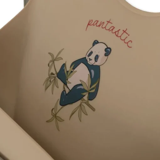 Konges Slojd 2Pk Silikone Hagesmaekke, Panda