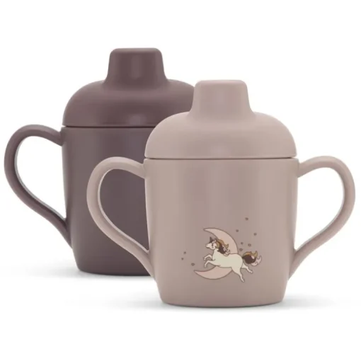 Konges Slojd 2Pk Sippy Cup, Unicorn Ciel