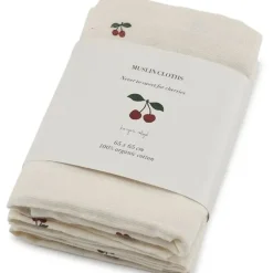 Konges Slojd 3Pk Stofbleer, Cherry