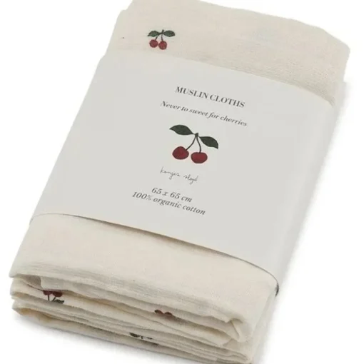 Konges Slojd 3Pk Stofbleer, Cherry