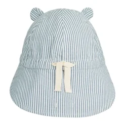Liewood Gorm Vendbar Solhat Str.9-12Mdr, Stripe/Blue