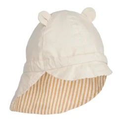 Liewood Gorm Vendbar Solhat Str.9-12Mdr, Stripe/Yellow
