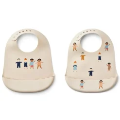 Liewood Tilda 2Pk Silikone Hagesmaekke, Kids/Sandy