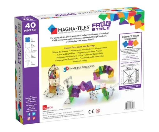 Magna-Tiles Freestyle 40 Dele