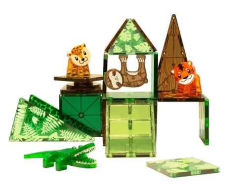 Magna-Tiles Jungle Dyr, 25 Dele