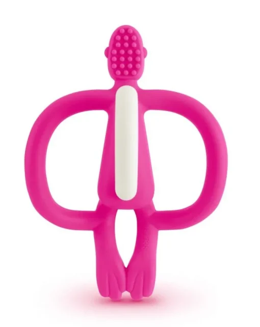 Matchstick Monkey Teething Pink