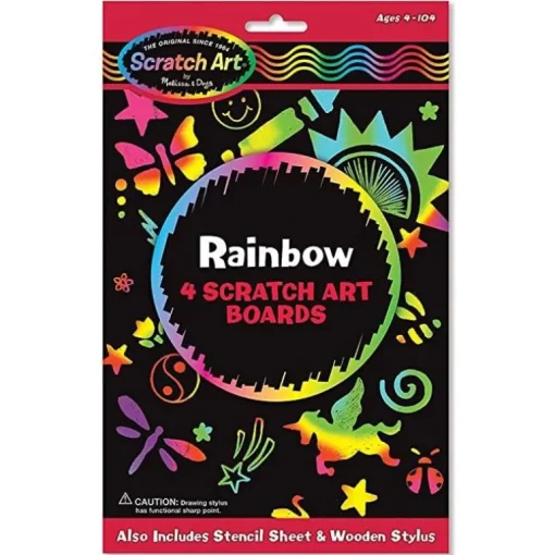 Melissa & Doug Scratch Art Rainbow