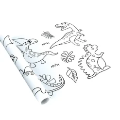 Mieredu Kaempebanner Til Farvelaegning - Dinosaurer