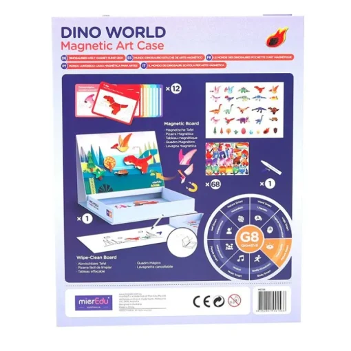 Mieredu Magnetisk Legesaet - Dinosaurer