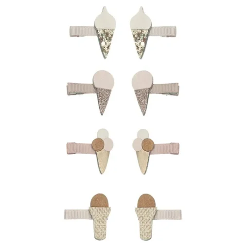 Mimi & Lula 8 Harclips - Mini Ice Cream