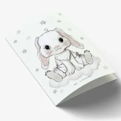 Mouse & Pen A7 Kort Be Loving Kanin
