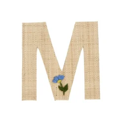 Rice Raffia Klistermærker - M - Blomst