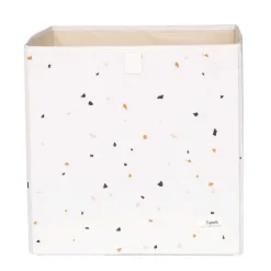 3 Sprouts Opbevaringskasse, Terrazzo/Creme