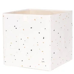 3 Sprouts Opbevaringskasse, Terrazzo/Creme