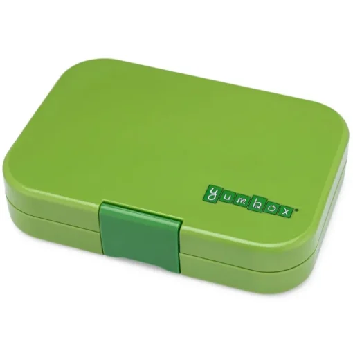 Yumbox Panino 4 Rum, Green/Race Cars