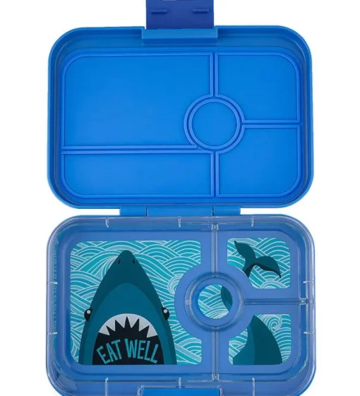 Yumbox Panino 4 Rum, Surf Blue/Shark