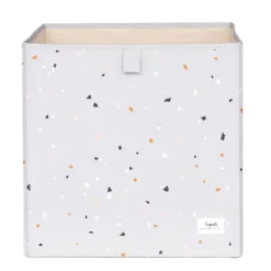 3 Sprouts Opbevaring*Opbevaringskasse, Terrazzo/Lysegra