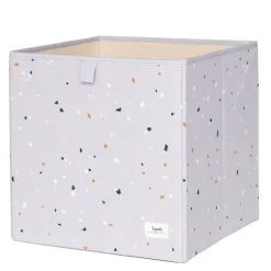 3 Sprouts Opbevaring*Opbevaringskasse, Terrazzo/Lysegra