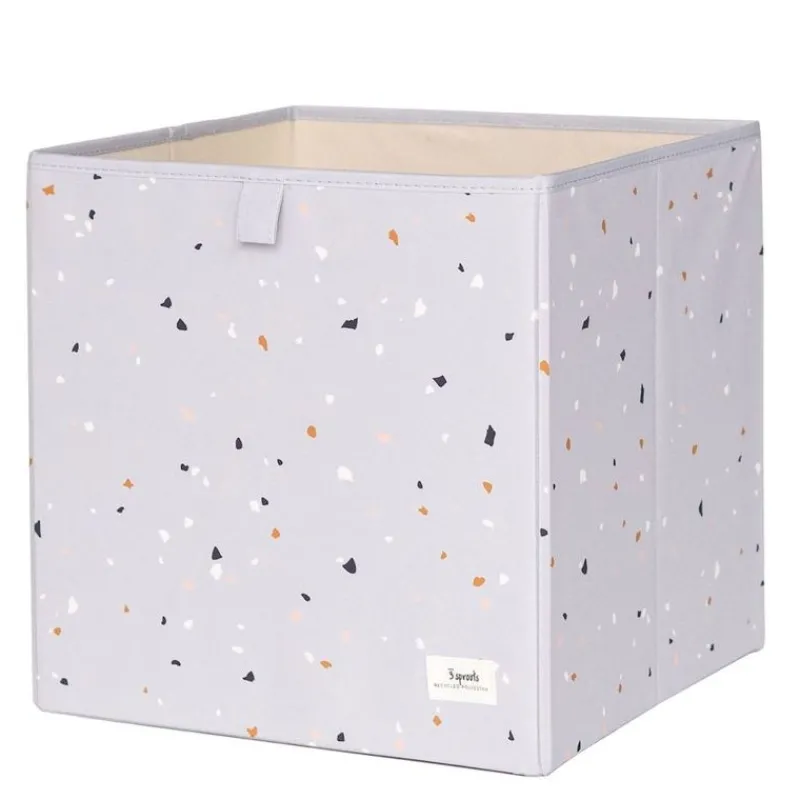 3 Sprouts Opbevaring*Opbevaringskasse, Terrazzo/Lysegra