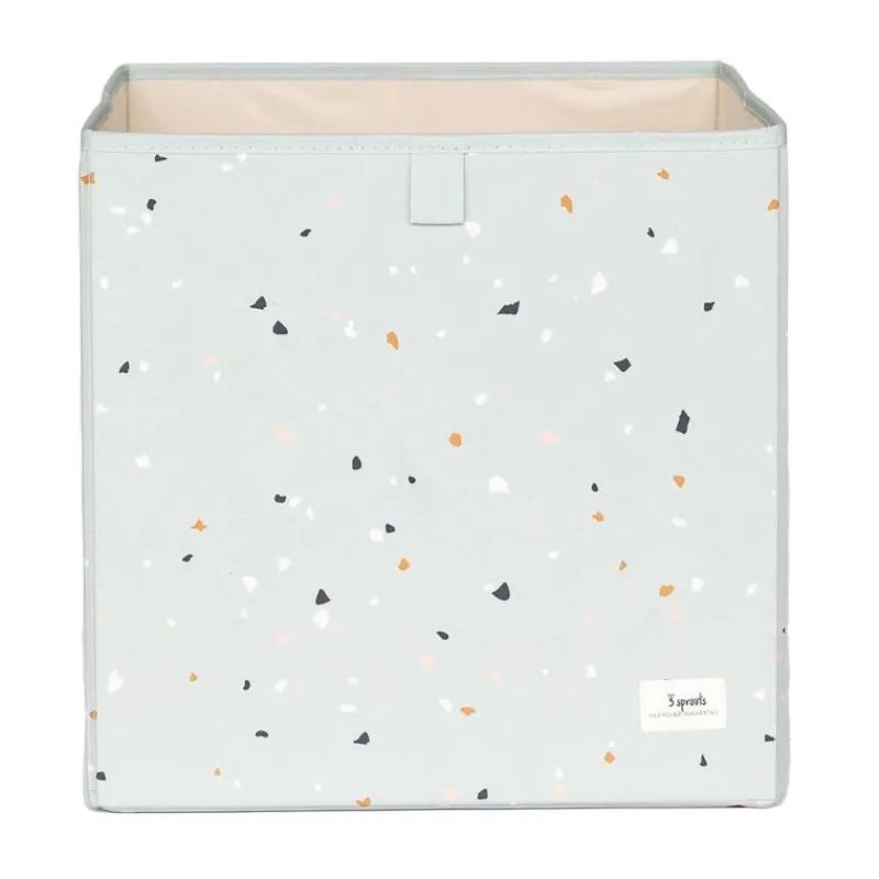 3 Sprouts Opbevaring*Opbevaringskasse, Terrazzo/Gron