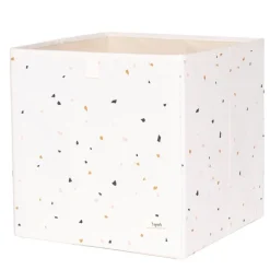 3 Sprouts Opbevaring*Opbevaringskasse, Terrazzo/Creme