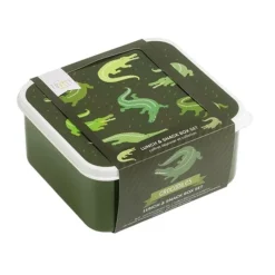 A little lovely company Madpakken*Snackbox Saet, Krokodiller