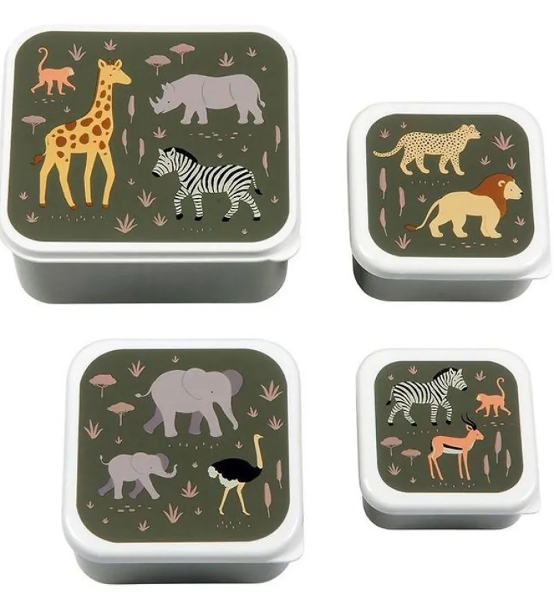 A little lovely company Madpakken*Snackbox Saet, Savanna