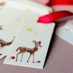 All by Voss Gavepapir Og Bånd*Gavemaerke - Bambi