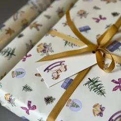 All by Voss Gavepapir Og Bånd*Gavepapir - Cookie