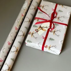 All by Voss Gavepapir Og Bånd*Gavepapir - Deer