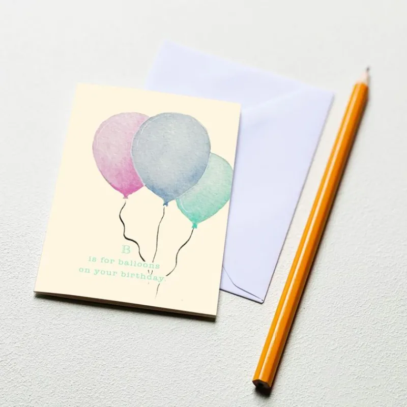 All by Voss Kort*Kort A7, B Is For Ballon